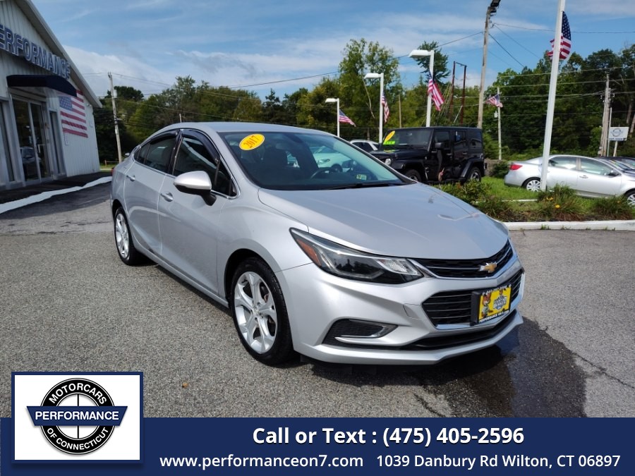 Used 2017 Chevrolet Cruze in Wilton, Connecticut | Performance Motor Cars Of Connecticut LLC. Wilton, Connecticut