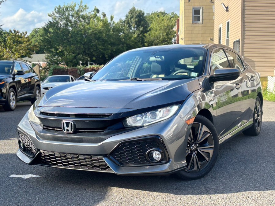 Gray 2018 Honda Civic Hatchback Hatchback Front-Wheel Drive Automatic