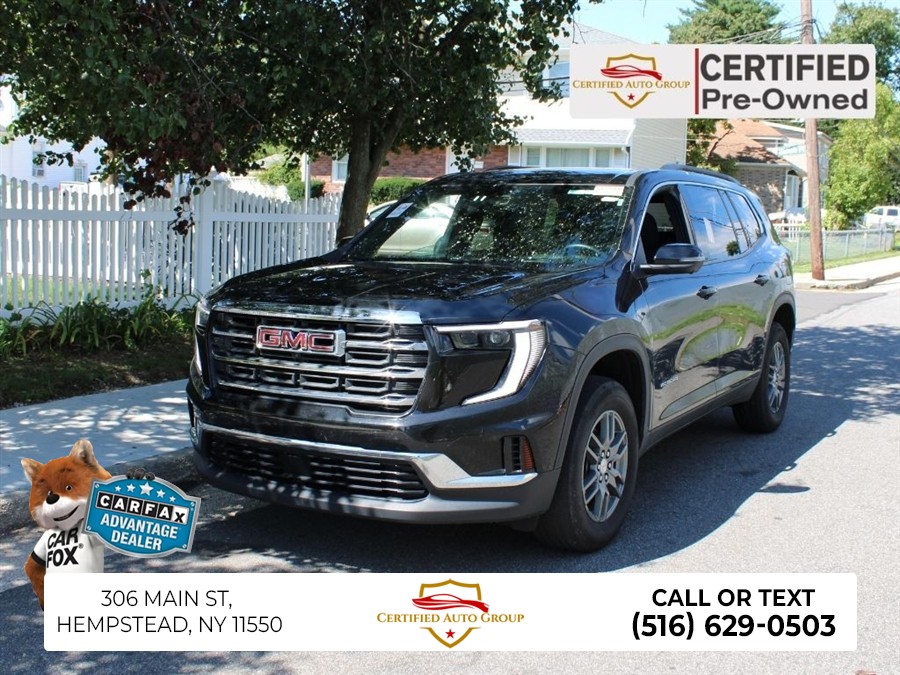 Used 2025 GMC Acadia in Hempstead, New York | Certified Automotive Group. Hempstead, New York