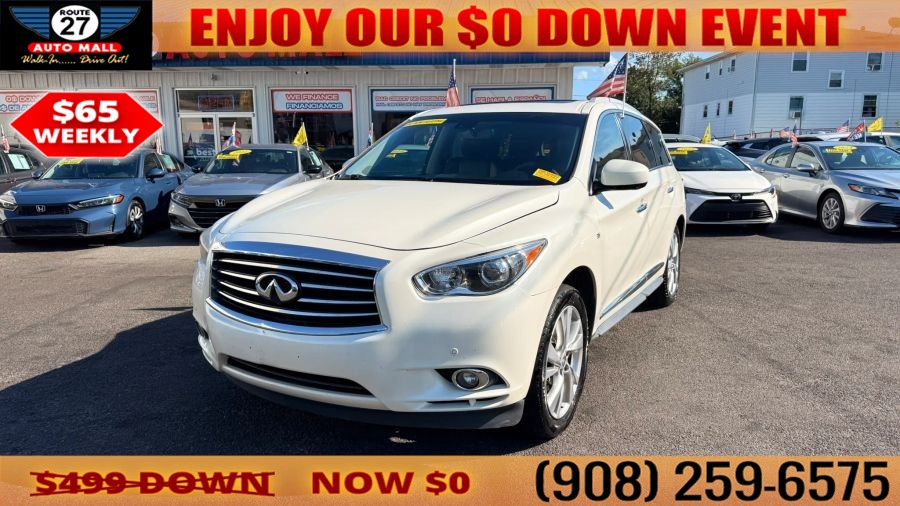 Used 2015 Infiniti Qx60 in Linden, New Jersey | Route 27 Auto Mall. Linden, New Jersey