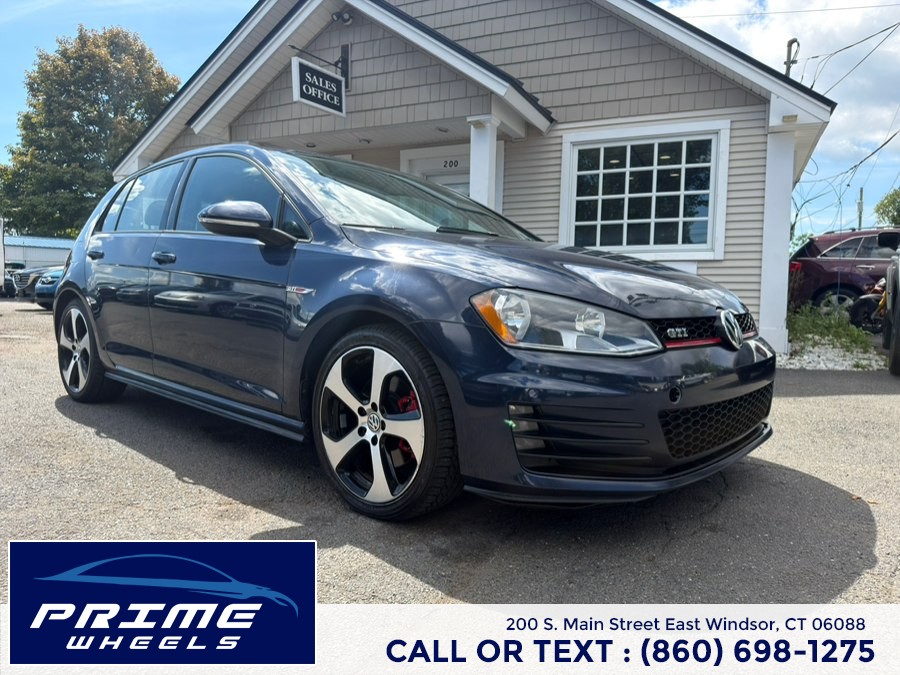 2017 Volkswagen Golf GTI 2.0T 4-Door S Manual, available for sale in East Windsor, Connecticut | Prime Wheels. East Windsor, Connecticut