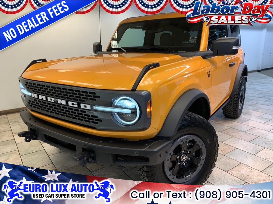 Used 2021 Ford Bronco in Hillside, New Jersey | Euro Lux Auto. Hillside, New Jersey