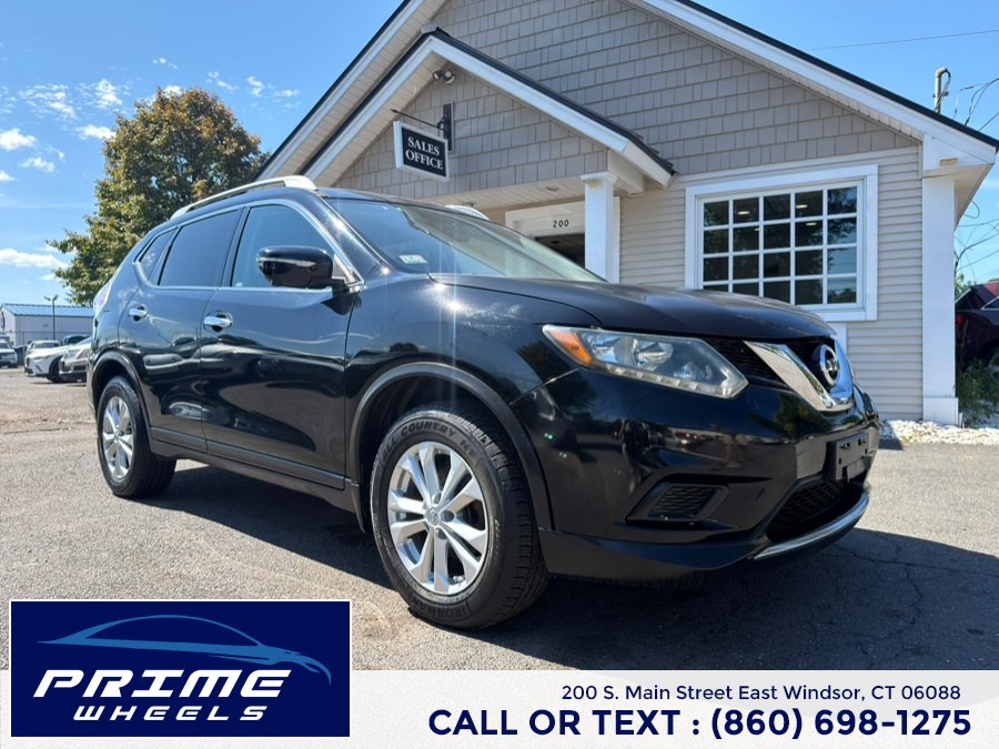 2014 Nissan Rogue AWD 4dr SV, available for sale in East Windsor, Connecticut | Prime Wheels. East Windsor, Connecticut