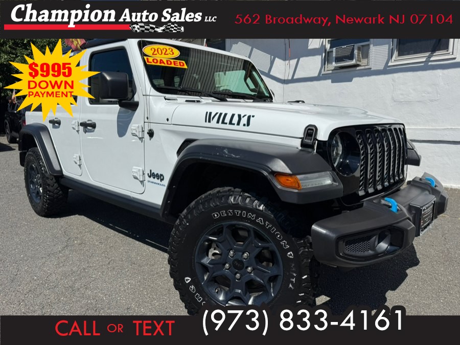 Used 2023 Jeep Wrangler 4xe in Newark, New Jersey | Champion Auto Sales. Newark, New Jersey