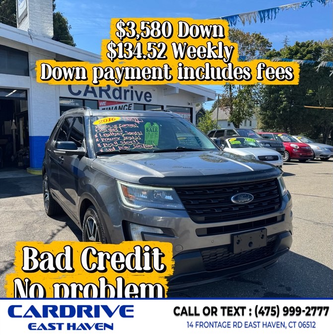 Used 2016 Ford Explorer in East Haven, Connecticut | Cardrive Auto Group 5 LLC. East Haven, Connecticut
