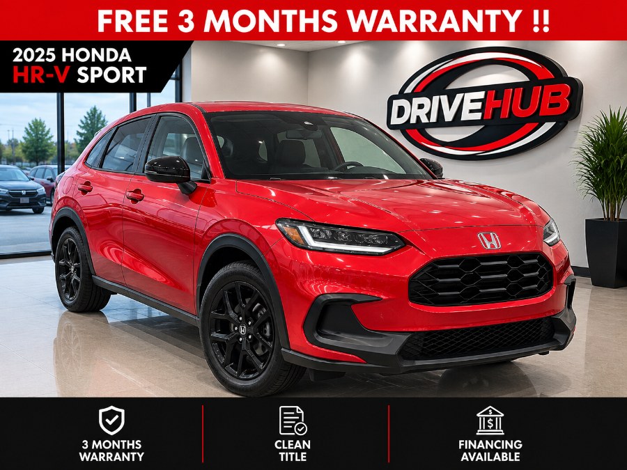 Milano Red 2025 Honda HR-V SUV / Crossover All-Wheel Drive Automatic
