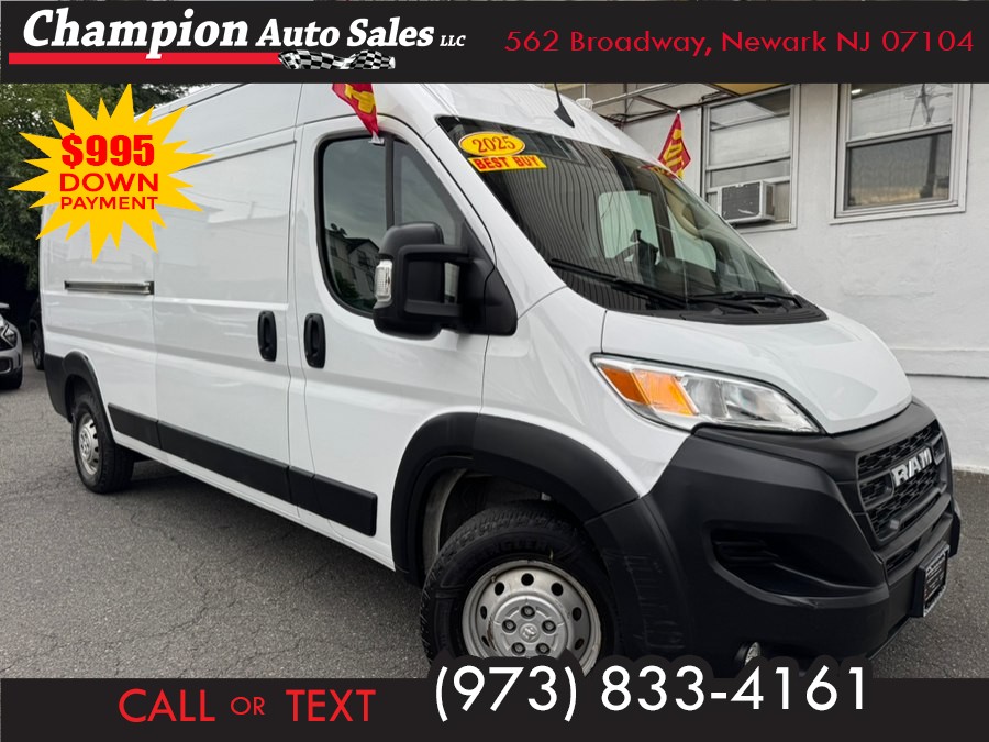 Used 2025 Ram ProMaster Cargo Van in Newark, New Jersey | Champion Auto Sales. Newark, New Jersey