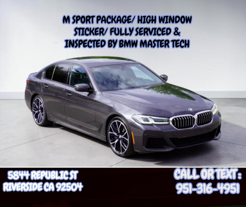 Used 2021 G30 BMW 540i MSPORT in Riverside, California | Big Timin Motors LLC. Riverside, California