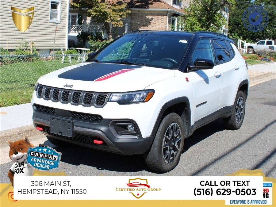 2024 Jeep Compass Trailhawk, available for sale in Hempstead, New York | Certified Automotive Group. Hempstead, New York