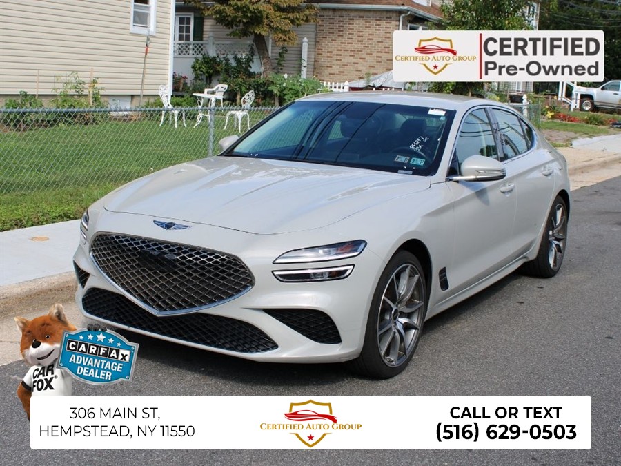 Used 2025 Genesis G70 in Hempstead, New York | Certified Automotive Group. Hempstead, New York