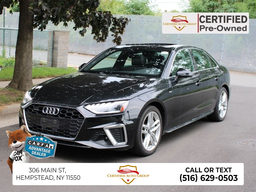 Used 2024 Audi A4 in Hempstead, New York | Certified Automotive Group. Hempstead, New York