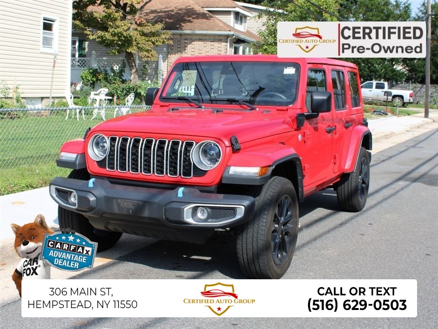 Used 2024 Jeep Wrangler in Hempstead, New York | Certified Automotive Group. Hempstead, New York