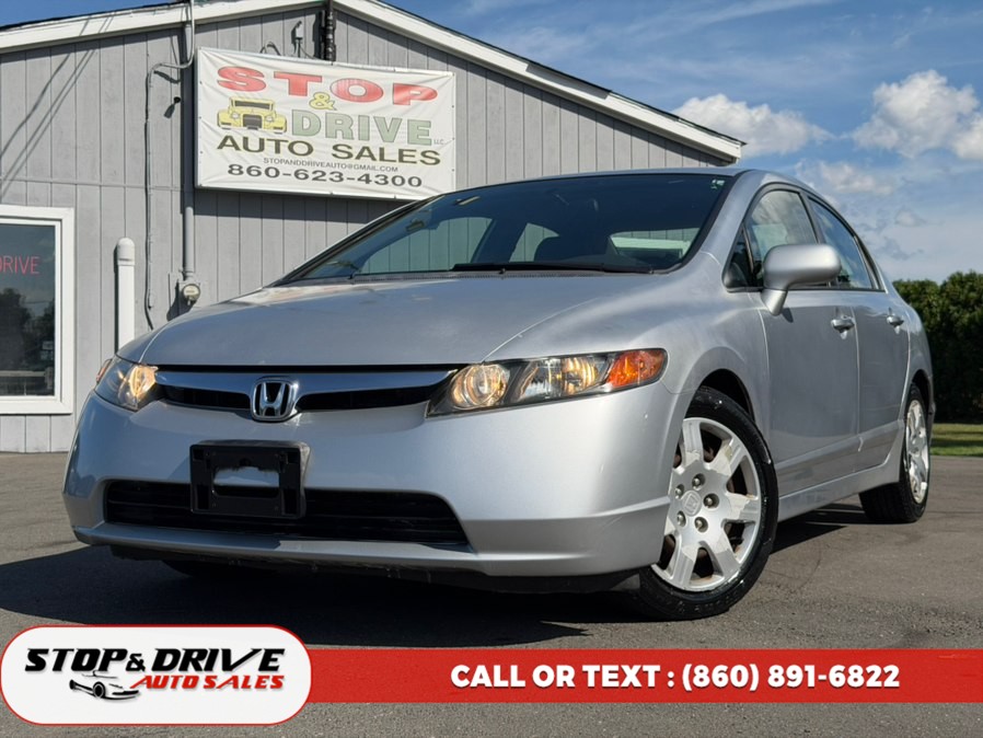 Used 2007 Honda Civic Sdn in East Windsor, Connecticut | Stop & Drive Auto Sales. East Windsor, Connecticut