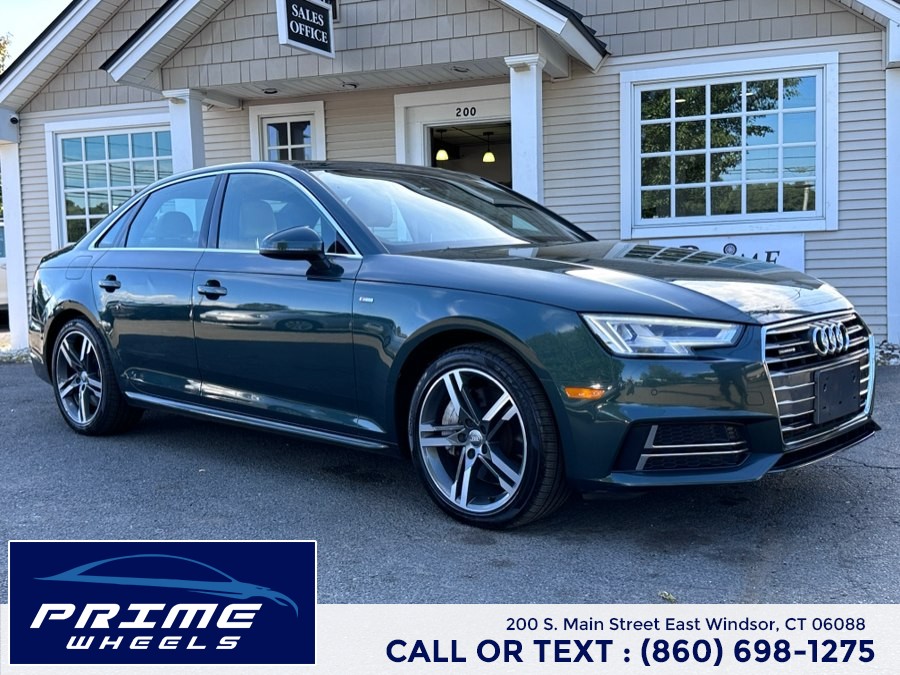 2017 Audi A4 2.0 TFSI Auto Premium Plus quattro AWD, available for sale in East Windsor, Connecticut | Prime Wheels. East Windsor, Connecticut