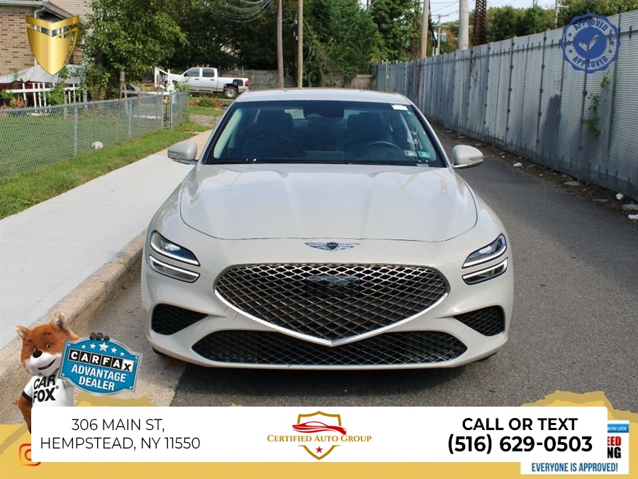 2025 Genesis G70 2.5T, available for sale in Hempstead, New York | Certified Auto Group. Hempstead, New York