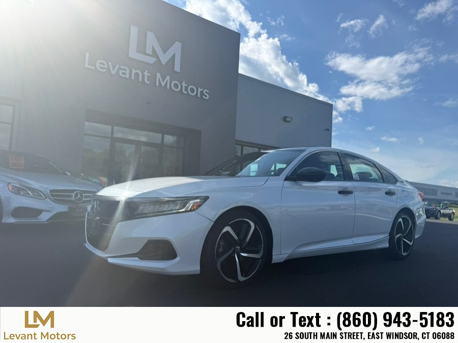 Used 2022 Honda Accord Sedan in EAST WINDSOR, Connecticut | Levant Motors LLC. EAST WINDSOR, Connecticut
