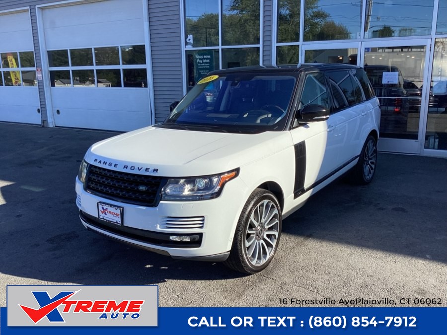 Used 2016 Land Rover Range Rover in Plainville, Connecticut | Xtreme Auto. Plainville, Connecticut