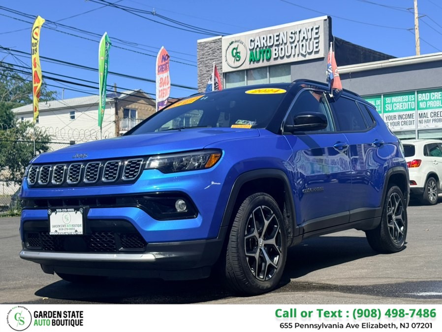 2024 Jeep Compass Limited 4x4, available for sale in Elizabeth, New Jersey | Garden State Auto Boutique. Elizabeth, New Jersey
