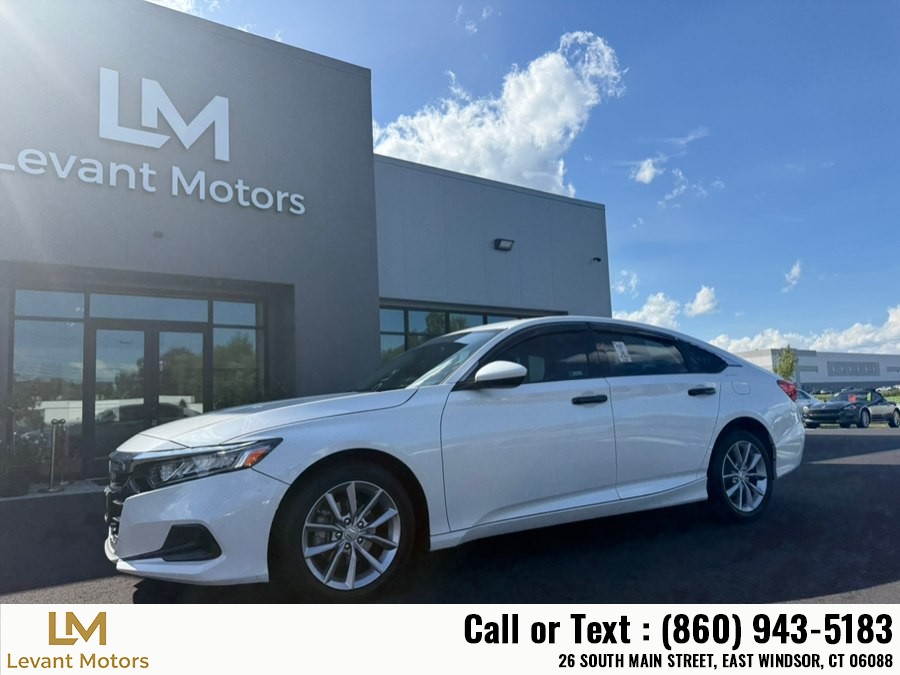 Used 2021 Honda Accord Sedan in EAST WINDSOR, Connecticut | Levant Motors LLC. EAST WINDSOR, Connecticut