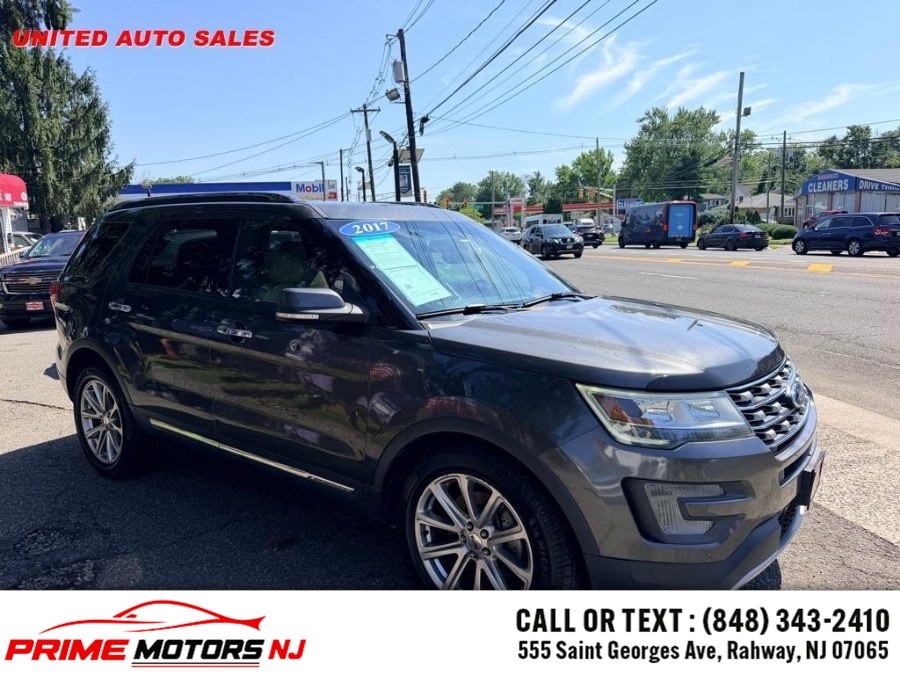 Used Ford Explorer Limited FWD 2017 | Prime Motors NJ. RAHWAY, New Jersey