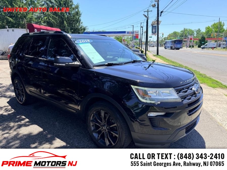 Used Ford Explorer XLT 4WD 2018 | Prime Motors NJ. RAHWAY, New Jersey