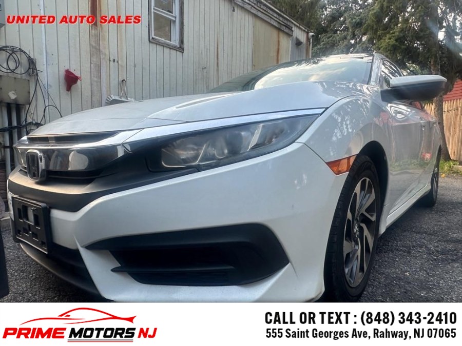 Used Honda Civic Sedan 4dr CVT EX 2016 | Prime Motors NJ. RAHWAY, New Jersey