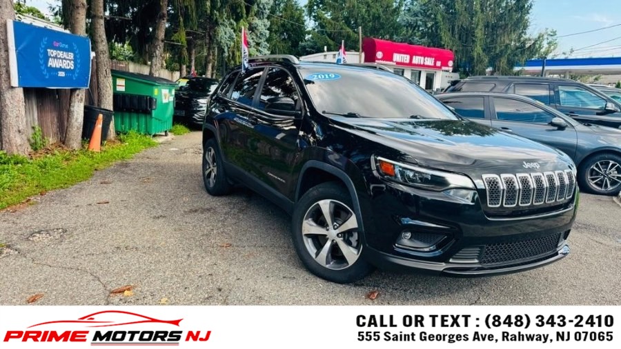 Used Jeep Cherokee Limited 4x4 2019 | Prime Motors NJ. RAHWAY, New Jersey