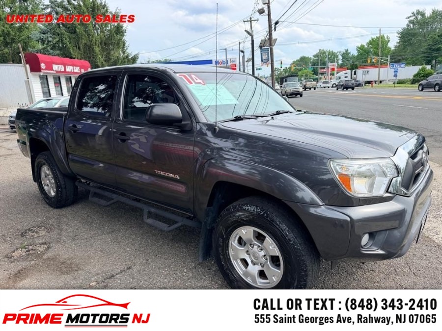 Used Toyota Tacoma 2WD Double Cab V6 AT PreRunner (Natl) 2014 | Prime Motors NJ. RAHWAY, New Jersey