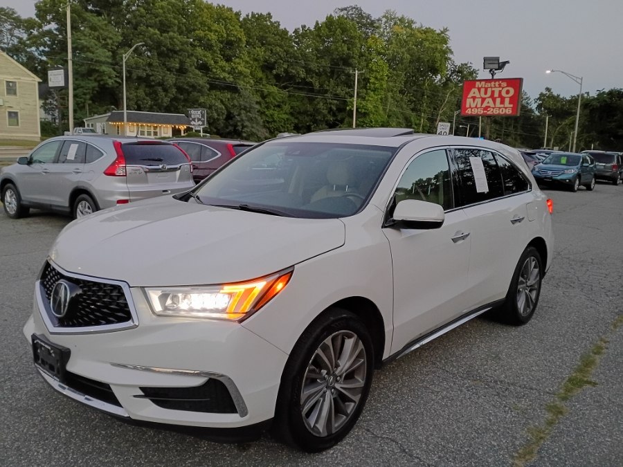 Used 2018 Acura MDX in Chicopee, Massachusetts | Matts Auto Mall LLC. Chicopee, Massachusetts