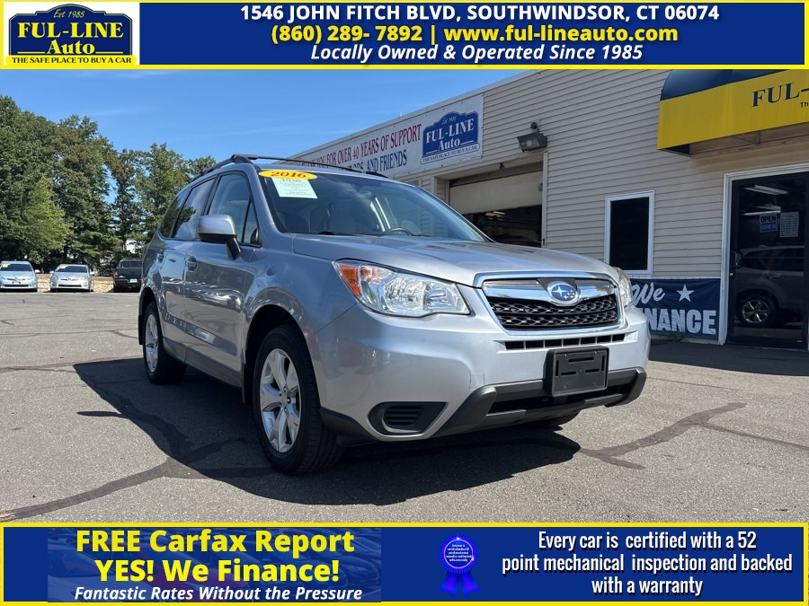 Used Subaru Forester 4dr CVT 2.5i Premium PZEV 2016 | Ful-line Auto LLC. South Windsor , Connecticut