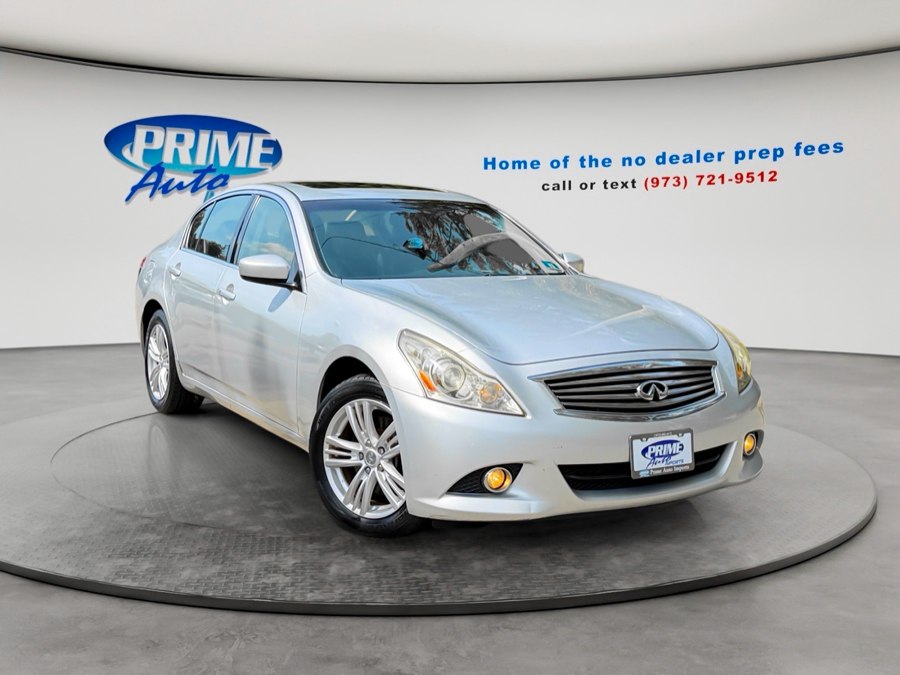 Used 2012 INFINITI G37 Sedan in Bloomingdale, New Jersey | Prime Auto Imports. Bloomingdale, New Jersey