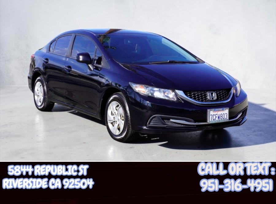 Used 2013 Honda Civic Sdn LX in Riverside, California | Big Timin Motors LLC. Riverside, California