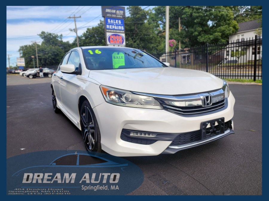 Used 2016 Honda Accord Sedan in Springfield, Massachusetts | Dream Auto. Springfield, Massachusetts