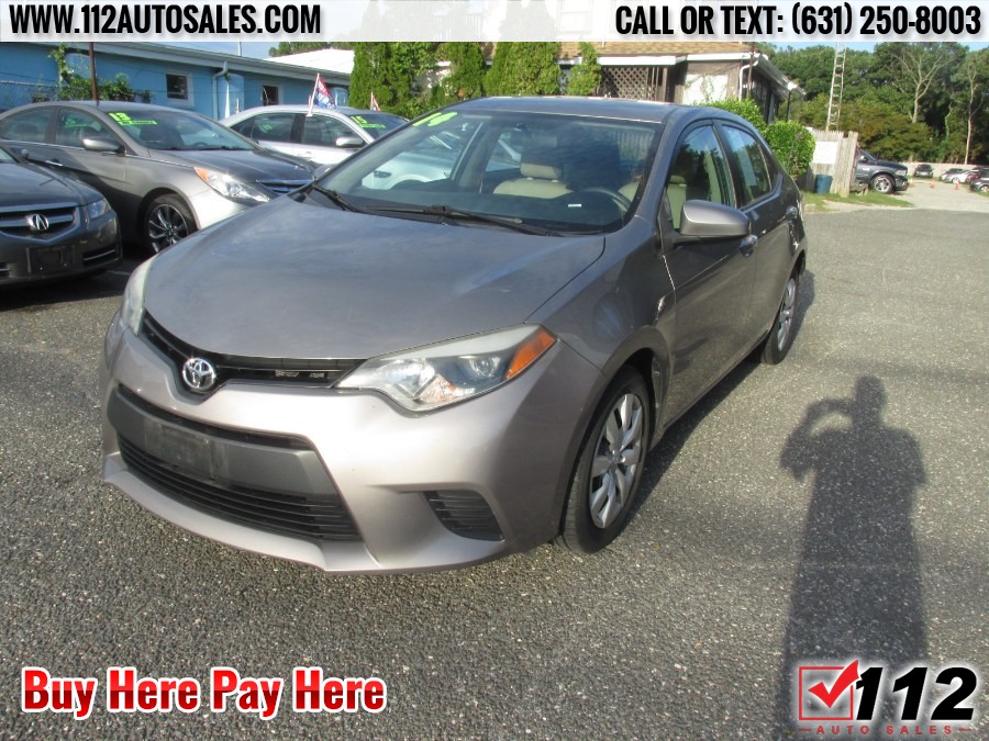 Used 2014 Toyota Corolla S; Le; l in Patchogue, New York | 112 Auto Sales. Patchogue, New York