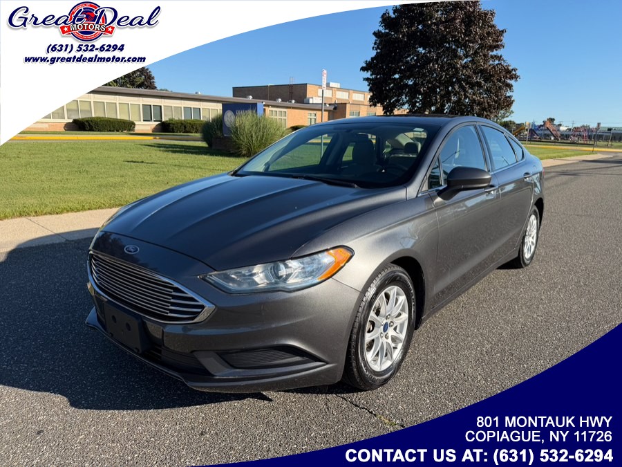 Used 2017 Ford Fusion in Copiague, New York | Great Deal Motors. Copiague, New York