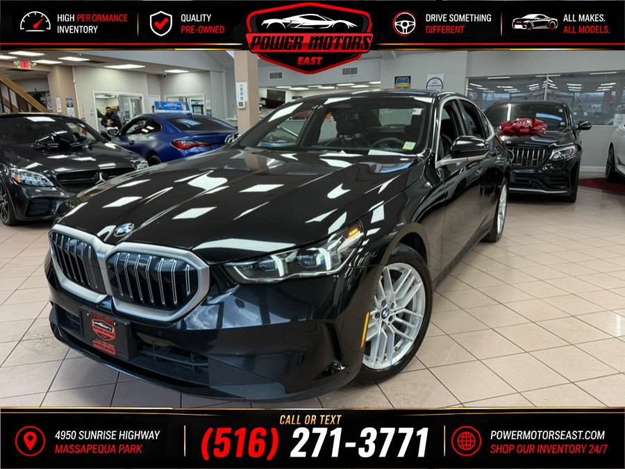 Used 2024 BMW 5 Series in Massapequa Park, New York | Power Motors East. Massapequa Park, New York