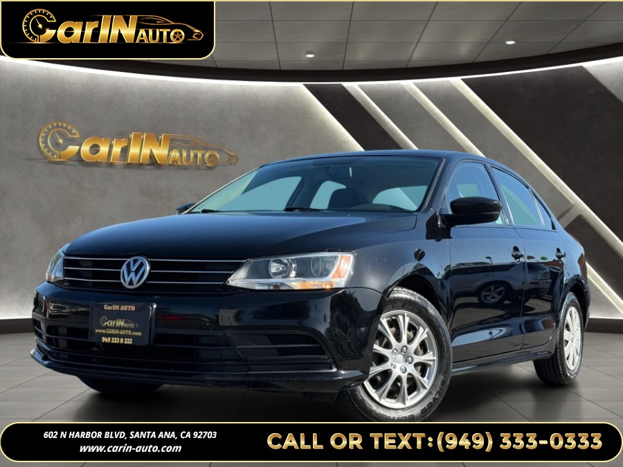 Used Volkswagen Jetta Sedan 4dr Auto 1.4T S 2016 | Carin Auto. Santa Ana, California