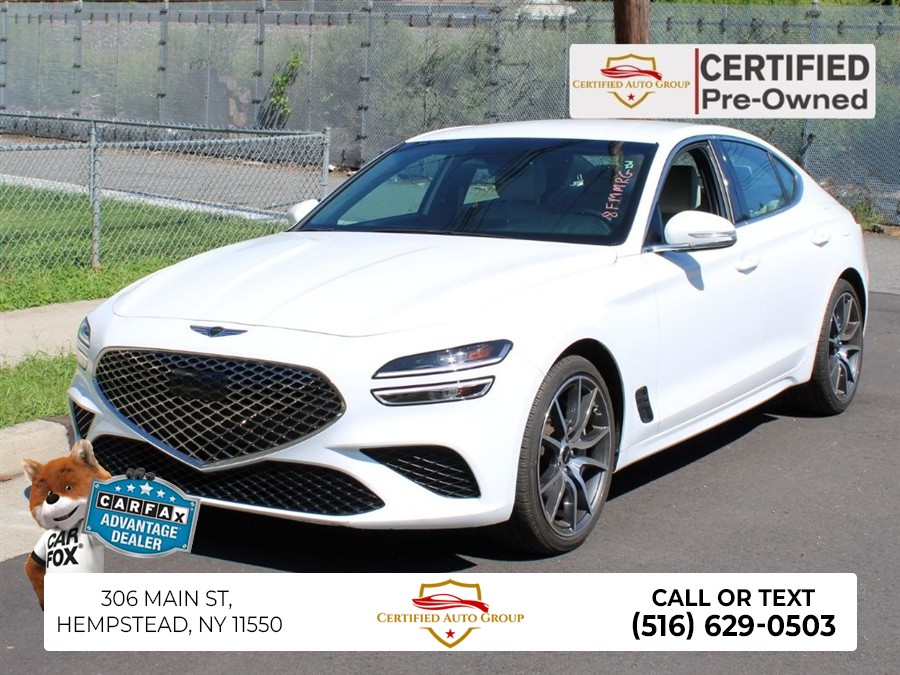 Used 2024 Genesis G70 in Hempstead, New York | Certified Automotive Group. Hempstead, New York