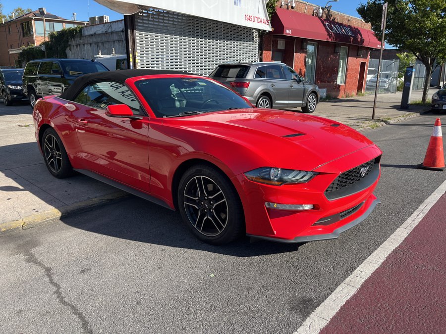 Used Ford Mustang EcoBoost Premium Convertible 2021 | Utica Auto Hub Inc. Brooklyn, New York