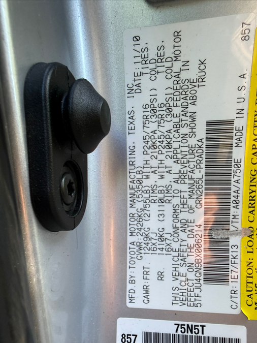 2011 Toyota Tacoma PreRunner - Photo 21