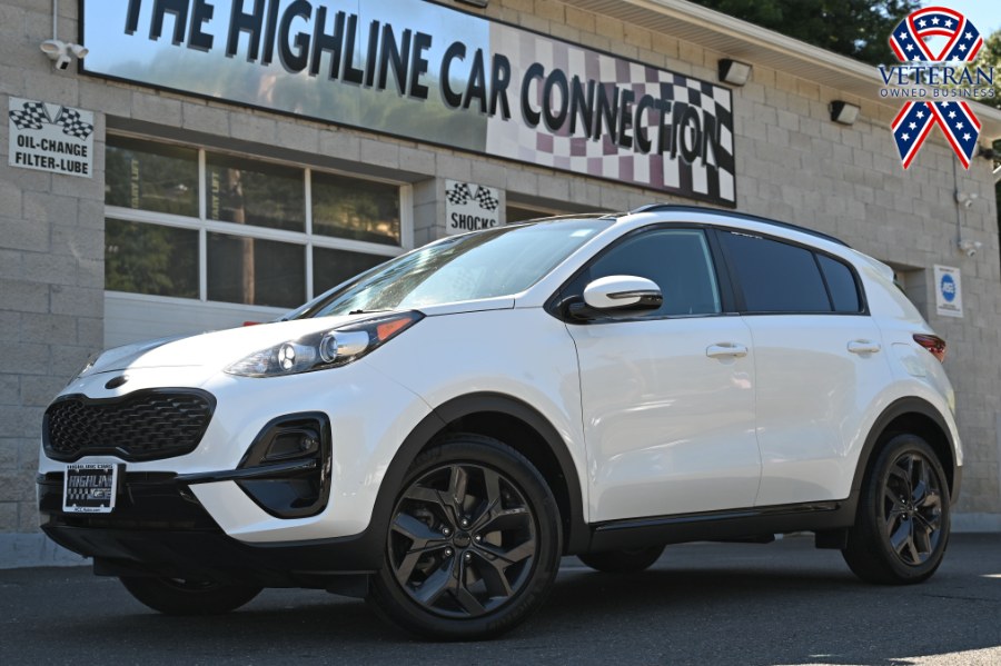 Snow White Pearl 2022 Kia Sportage SUV / Crossover All-Wheel Drive Automatic