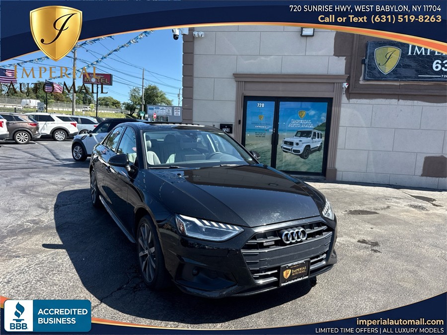 Used 2023 Audi A4 Sedan in West Babylon, New York | Imperial Auto Mall. West Babylon, New York