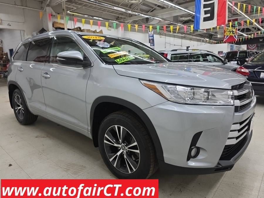 2018 Toyota Highlander XLE V6 AWD (Natl), available for sale in West Haven, Connecticut | Auto Fair Inc.. West Haven, Connecticut