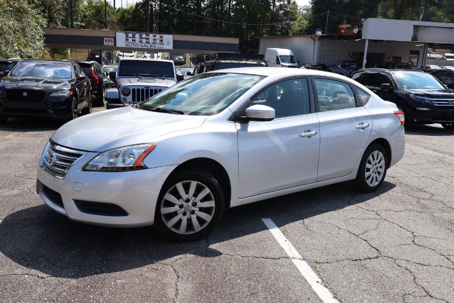 Silver 2014 Nissan Sentra Sedan Front-Wheel Drive Automatic