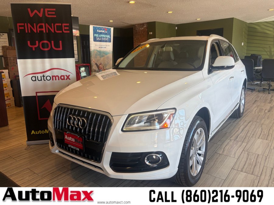 2017 Audi Q5 2.0 TFSI Premium, available for sale in West Hartford, Connecticut | AutoMax. West Hartford, Connecticut