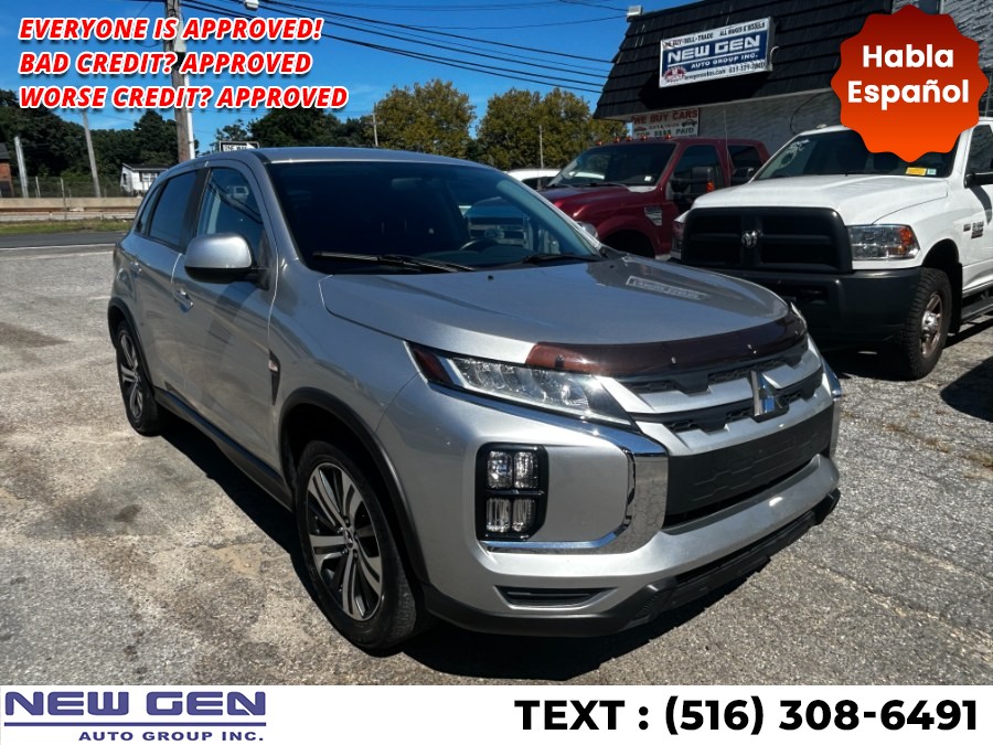 Silver 2020 Mitsubishi Outlander Sport SUV / Crossover Front-Wheel Drive Automatic