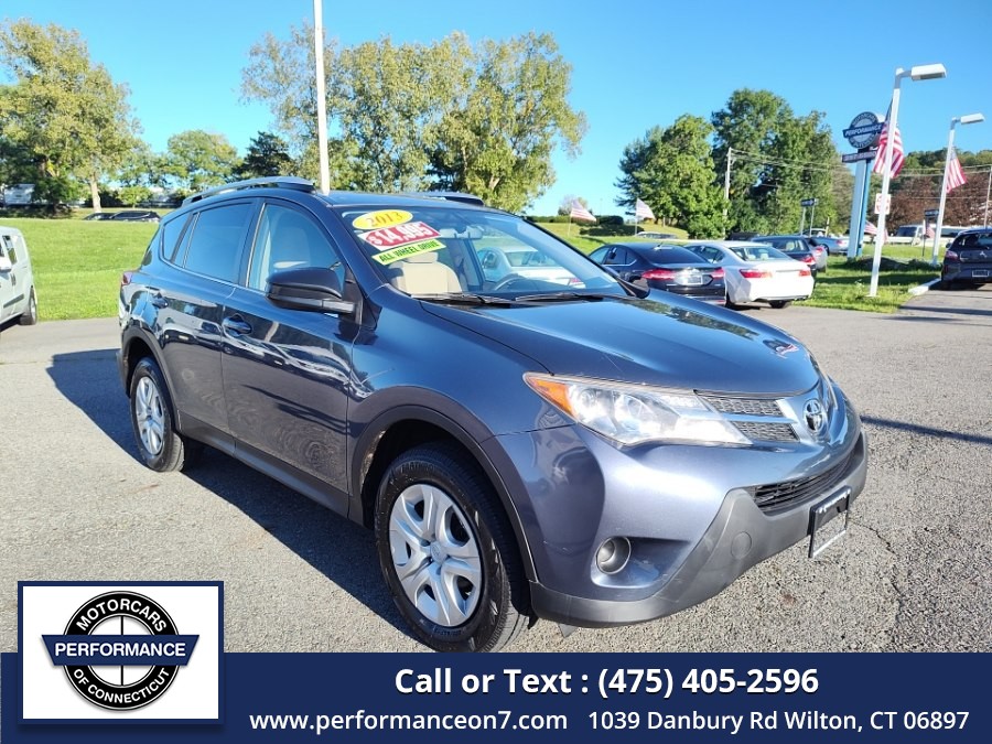 Used 2013 Toyota RAV4 in Wilton, Connecticut | Performance Motor Cars Of Connecticut LLC. Wilton, Connecticut