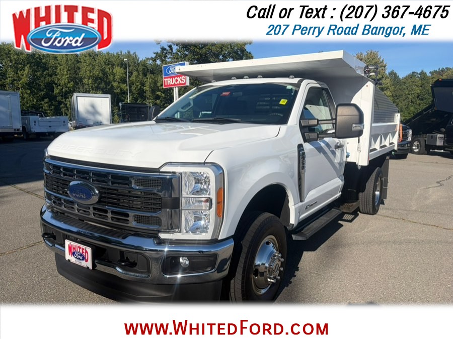 Used Ford Super Duty F-350 DRW XL 4WD Reg Cab 9' Dump Body 2023 | Whited Ford. Bangor, Maine