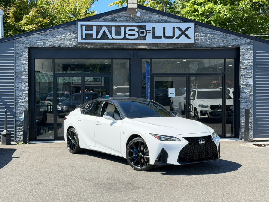 White 2021 Lexus IS Sedan All-Wheel Drive Automatic