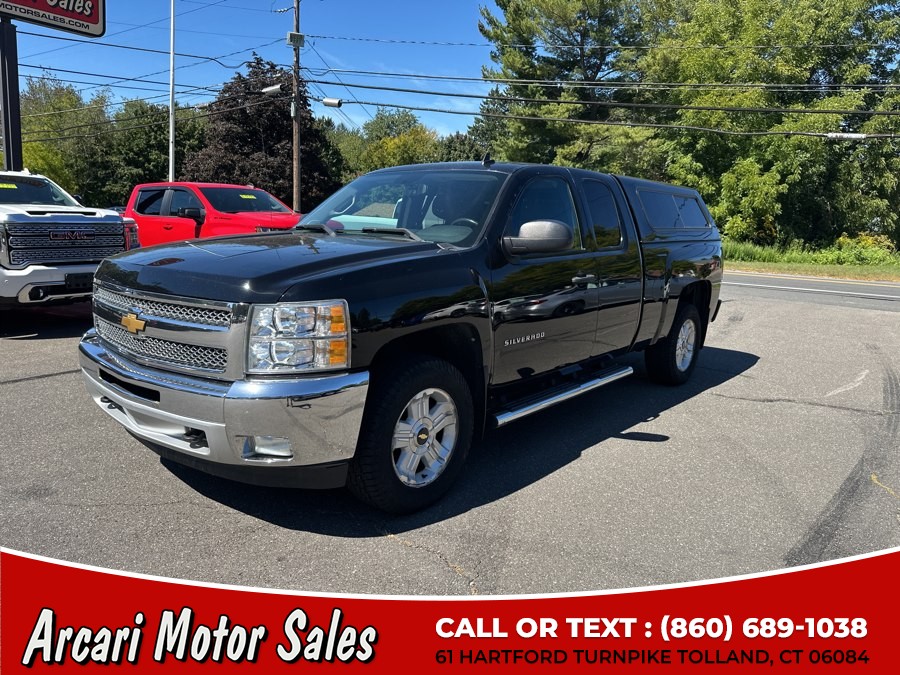 Used Chevrolet Silverado 1500 4WD Ext Cab 143.5" LT 2012 | Arcari Motor Sales. Tolland, Connecticut